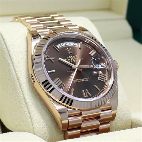 rolex presidential rose gold replica
